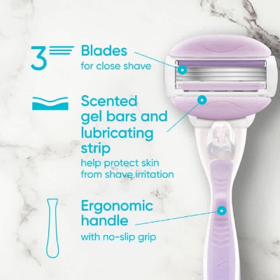 Picture of Gillette Venus Skin Cushion Comfortglide Breeze Razor