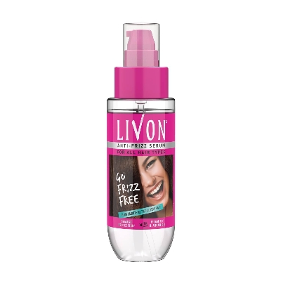 Picture of Livon Anti Frizz Serum for All Hair Types 45ml