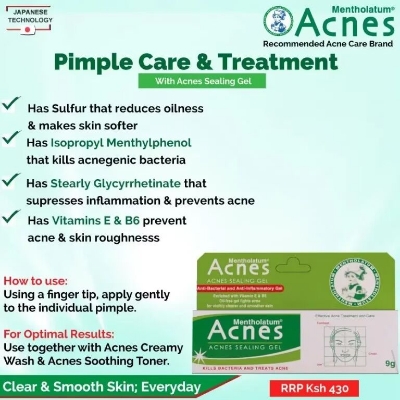 Picture of Mentholatum Acnes Sealing Gel 9g