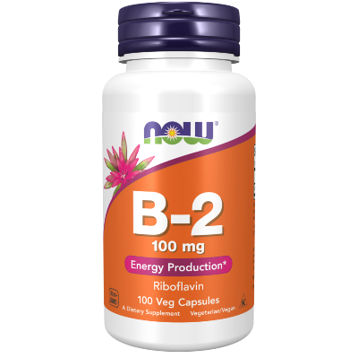 Picture of Now Foods Vitamin B-2 100 mg 100 Veg Capsules