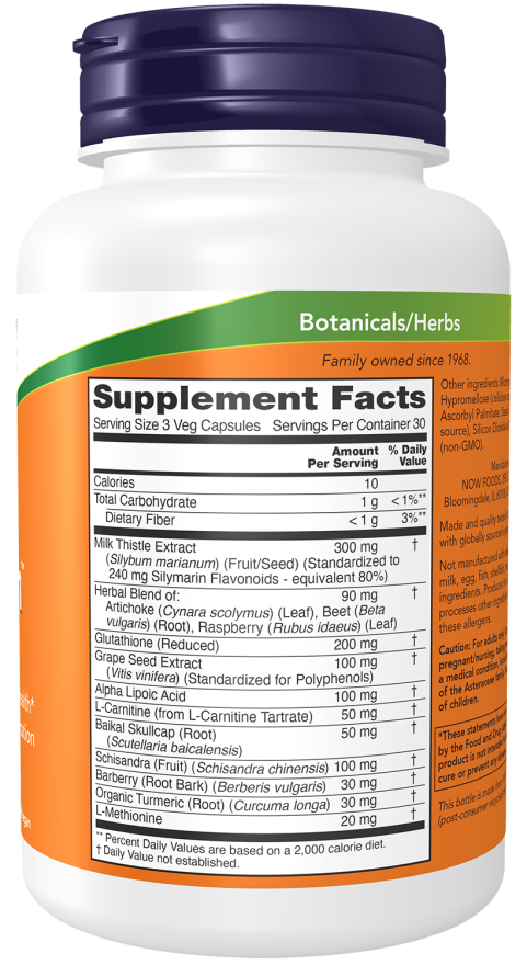 Picture of Now Foods Liver Refresh 90 Veg Capsules