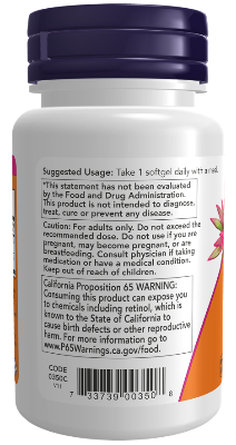 Picture of Now Foods Vitamin A & D 10,000/400 IU | 100 Softgels
