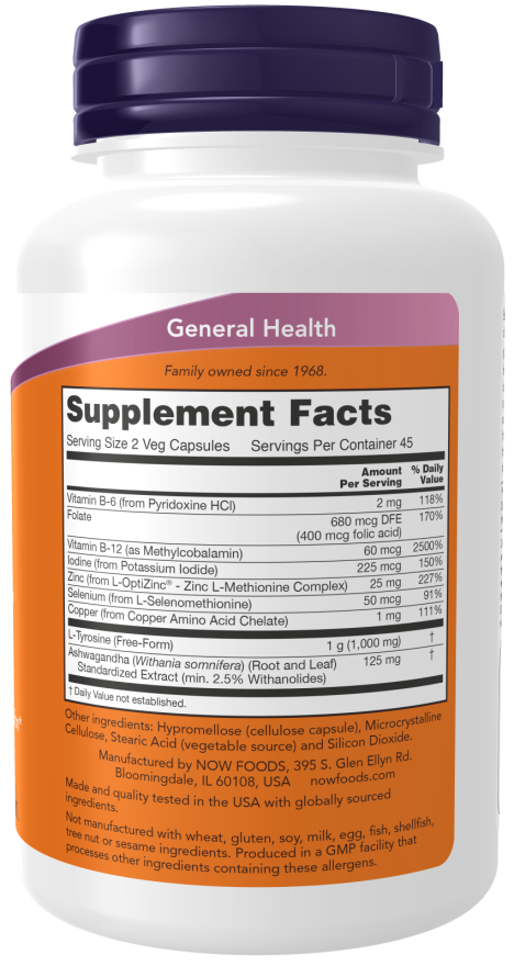 Picture of Now Foods Thyroid Energy™ | 90 Veg Capsules
