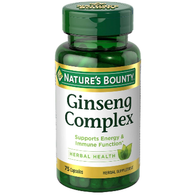 Picture of Nature's Bounty Ginseng Complex | 75 Capsules
