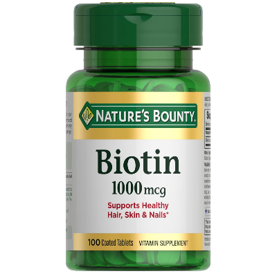 Picture of Nature's Bounty Biotin 1000mcg | 100 Tablets