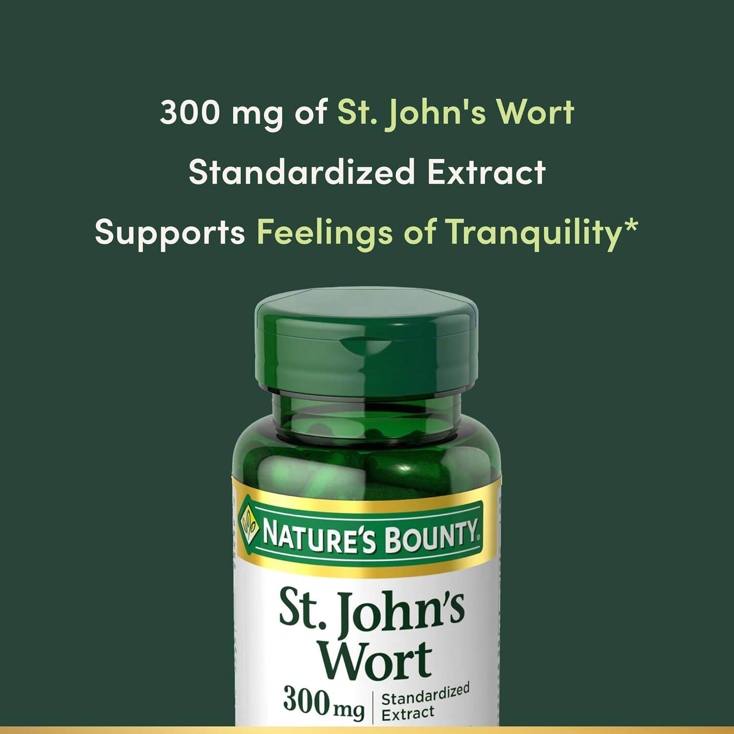 Picture of Nature's Bounty St. John’s Wort 300mg | 100 Capsules