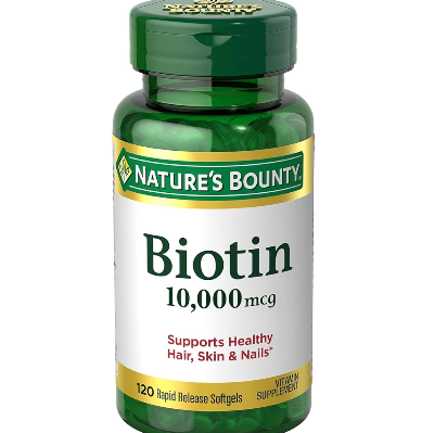 Picture of Nature's Bounty Biotin 10000 mcg | 120 Softgels