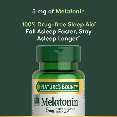 Picture of Nature's Bounty Melatonin 5mg | 90 Softgels