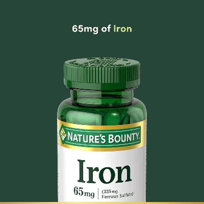 Picture of Nature’s Bounty Iron 65mg | 100 Tablets