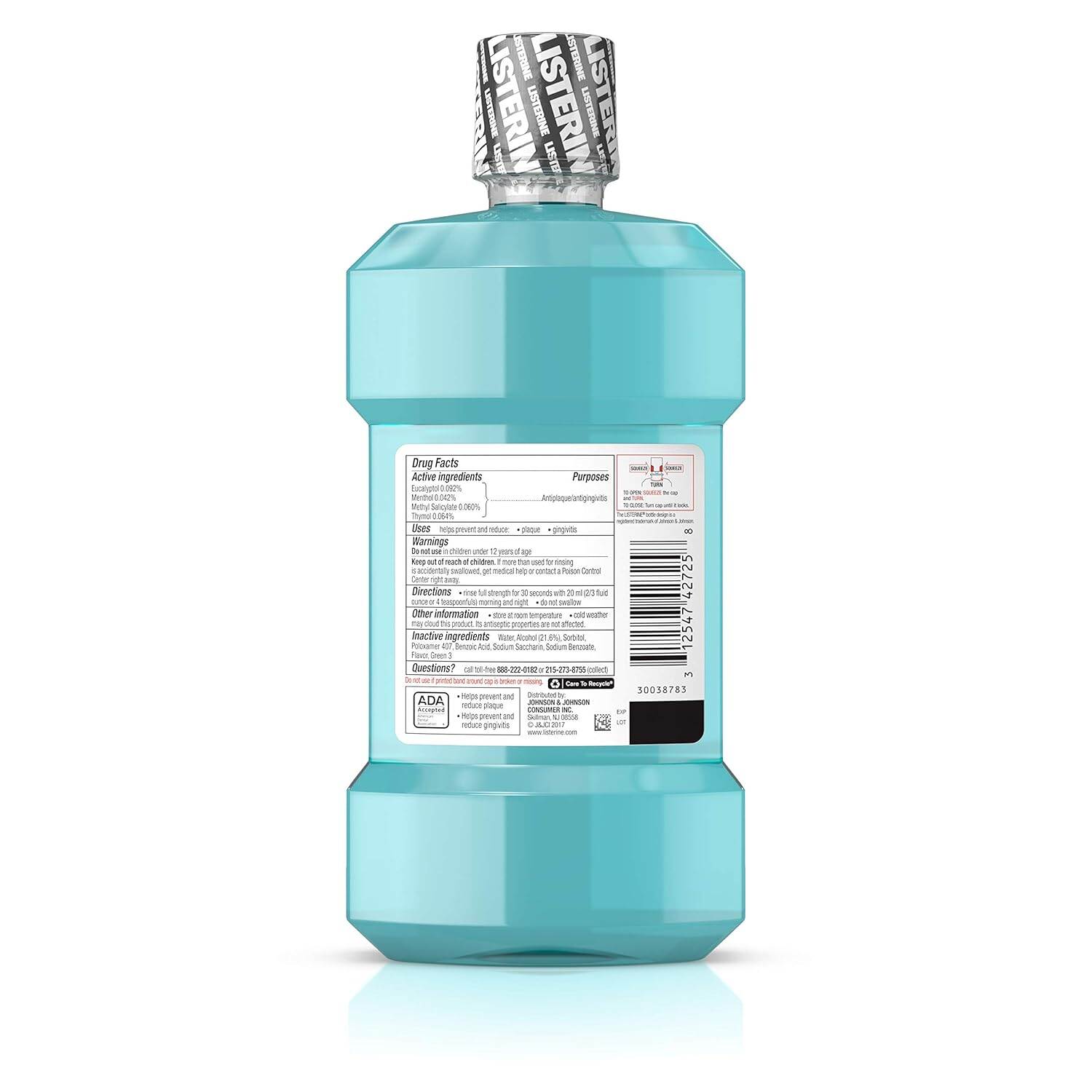 Picture of Listerine Antiseptic Mouthwash Cool Mint | 500ml
