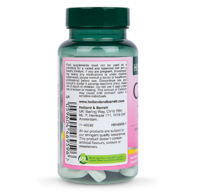 Picture of Holland & Barrett Calcium + Magnesium & Vitamin D | 60 Tablets