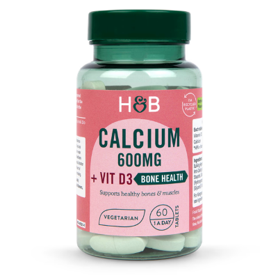 Picture of Holland & Barrett Calcium + Vitamin D 600mg | 60 Tablets