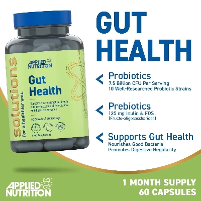 Picture of Applied Nutrition Gut Health Capsules | 60 Capsules