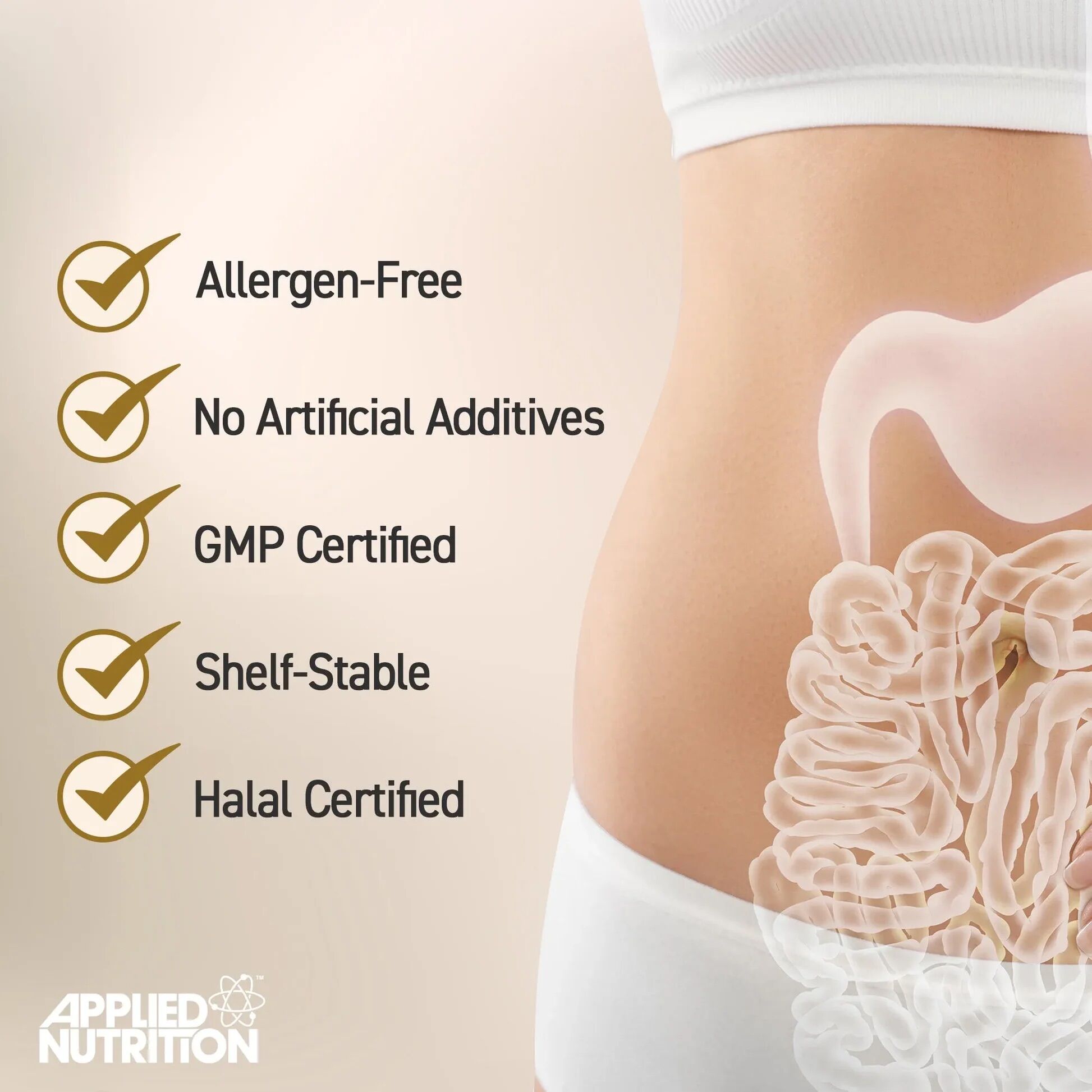 Picture of Applied Nutrition Gut Health Capsules | 60 Capsules