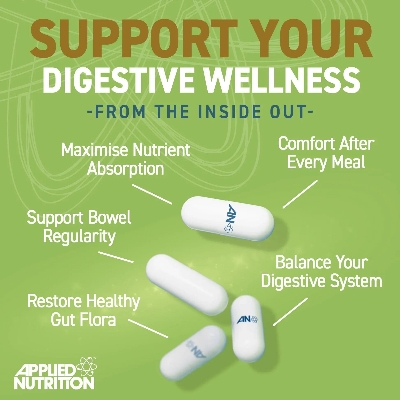 Picture of Applied Nutrition Gut Health Capsules | 60 Capsules