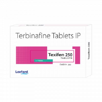 Picture of Leeford Terbinafine Tablets Texifen 250 tablets