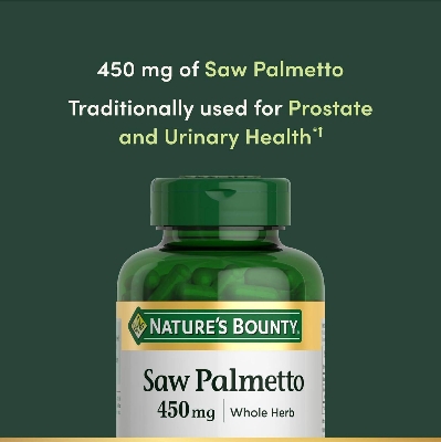 Picture of Nature's Bounty Saw Palmetto 450mg | 250 Capsules