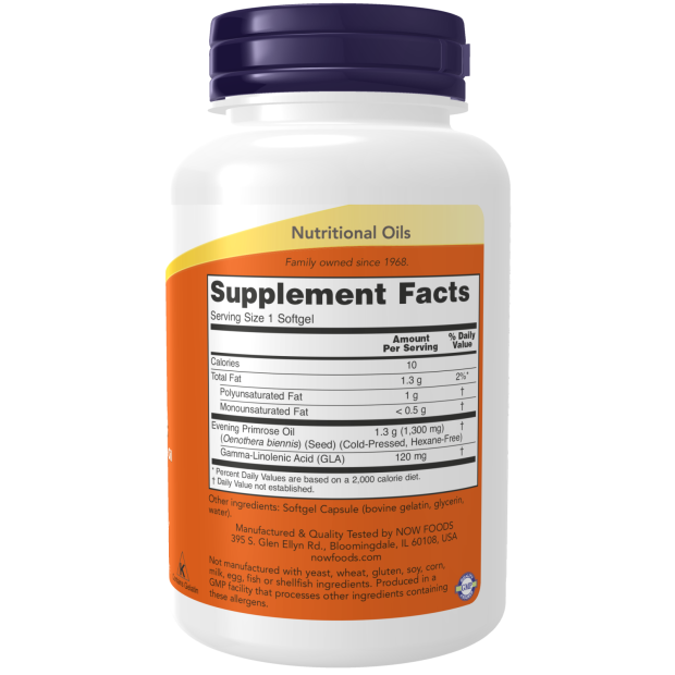 Picture of Now Foods Super Primrose 1300 mg | 60 Softgels
