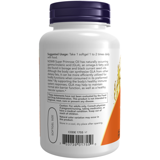Picture of Now Foods Super Primrose 1300 mg | 60 Softgels