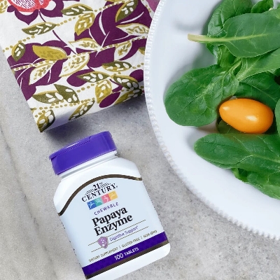Picture of 21st Century Papaya Enzyme Chewables | 100 Tablets