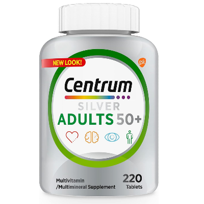 Picture of Centrum Silver Multivitamin for Adults 50+ | 220 Tablets