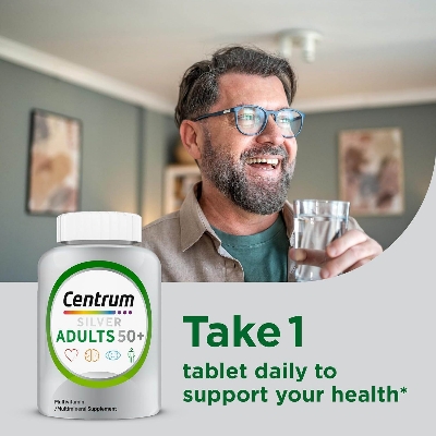 Picture of Centrum Silver Multivitamin for Adults 50+ | 220 Tablets