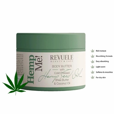 Picture of Revuele Hemp Me Body Butter 100% Pure Natural 300 ml
