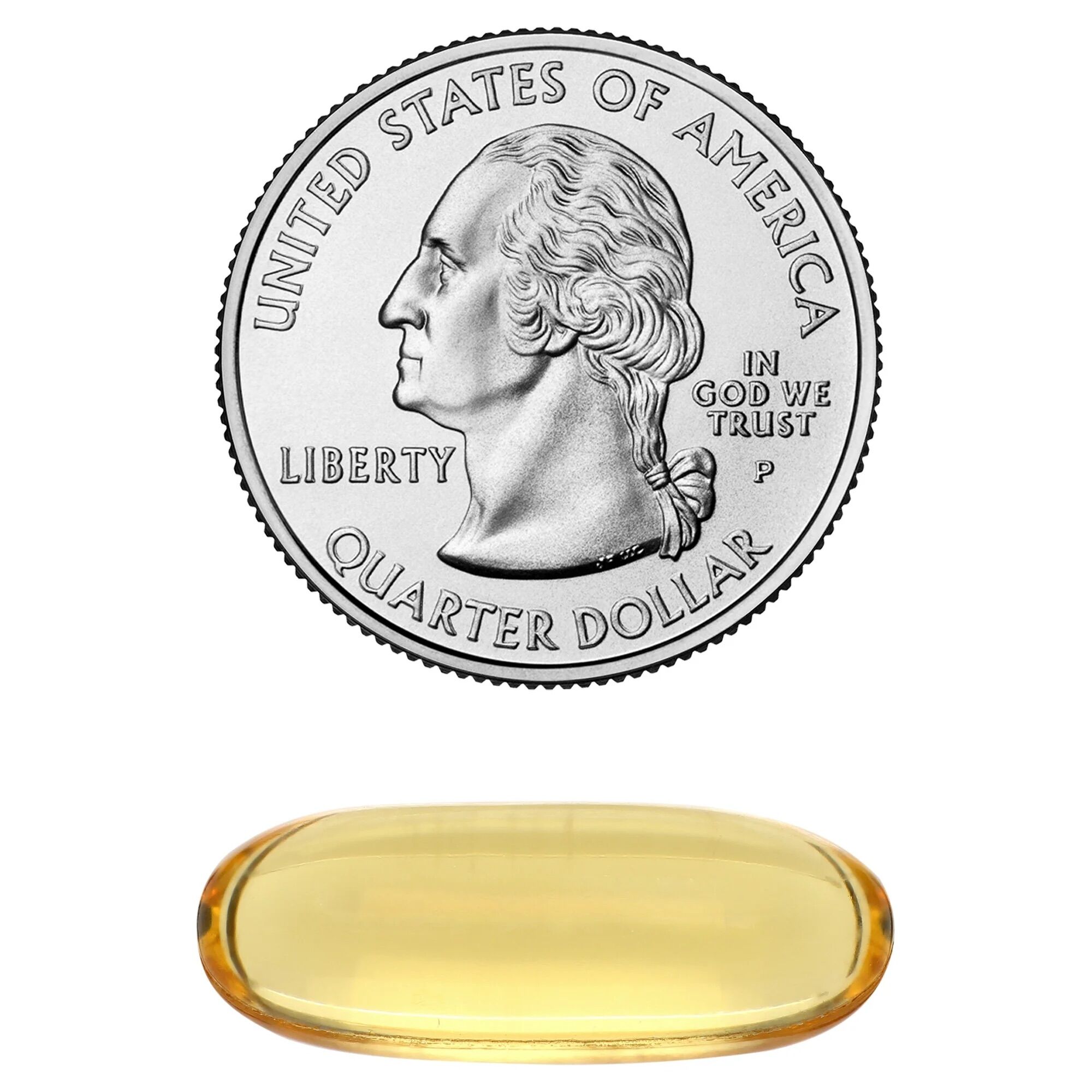 Picture of Kirkland Signature 1000mg Natural Fish Oil Concentrate with Omega-3 Fatty Acids | 400 Softgels