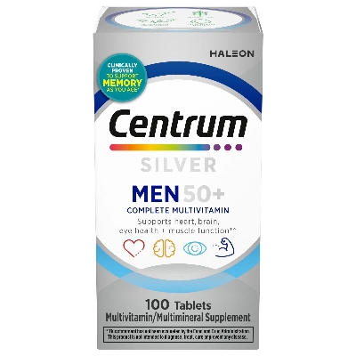Picture of Centrum Silver Mens 50+ Multivitamin | 100 Tablets
