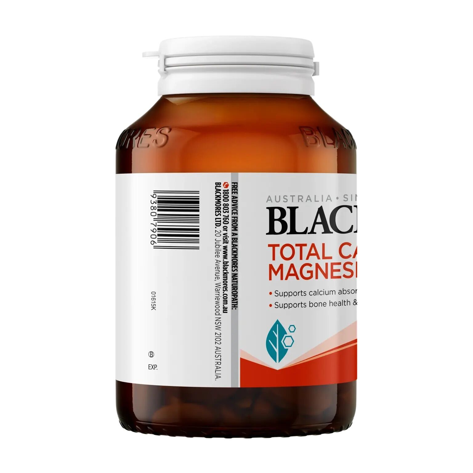 Picture of Blackmores Total Calcium Magnesium + D3 | 120 Tablets