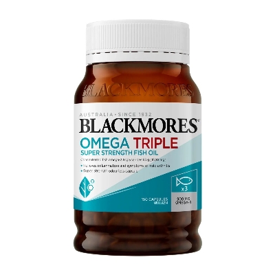 Picture of Blackmores Omega Triple Super Strength Fish Oil | 150 Capsules