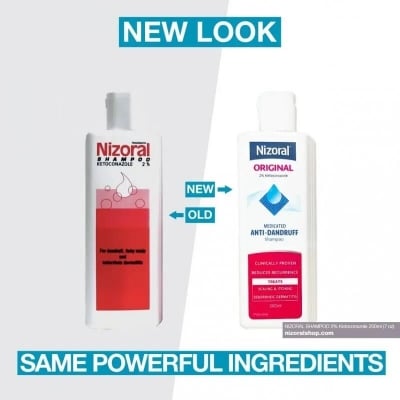 Picture of Nizoral Original Medicated Anti-Dandruff Shampoo 50ml
