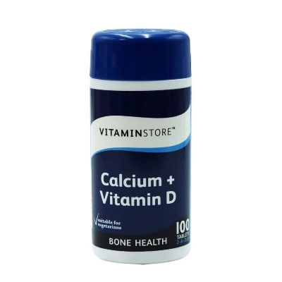 Picture of Vitamin Store Calcium + Vitamin D Food Supplement | 100 Tablets