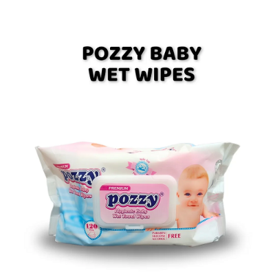 Picture of Premium Pozzy Hygenic Baby Wet Towel Wipes 120 Pcs