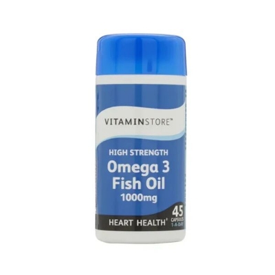 Picture of Vitamin Store High Strength Omega 3 1000mg | 45 Capsules