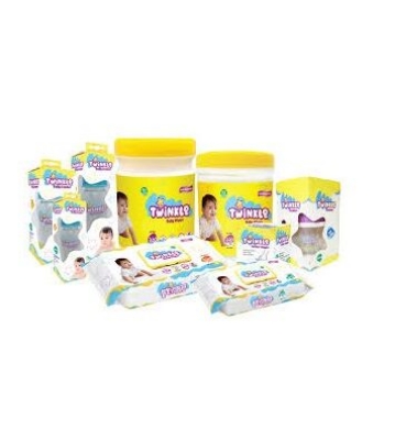 Picture of ACI Twinkle Baby Wipes 120 Pcs