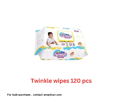 Picture of ACI Twinkle Baby Wipes 120 Pcs