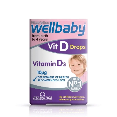 Picture of Wellbaby Vitamin D Drops 10μg