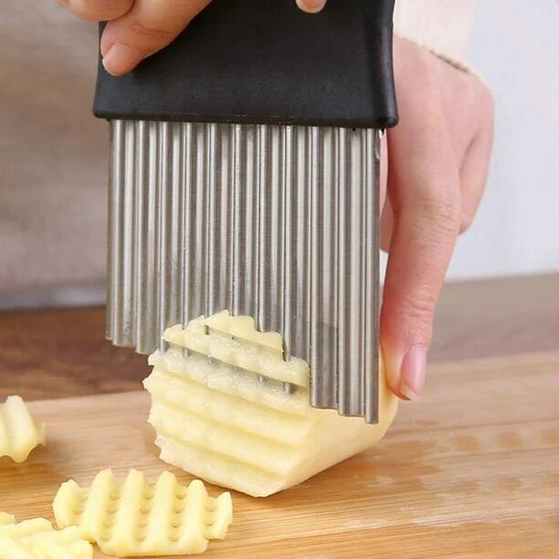 Picture of Stainless-Steel Potato Chip Cutter