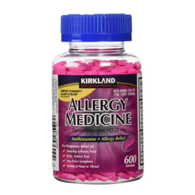 Picture of Kirkland Allergy Medicine 600 Mini Tablets