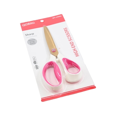Picture of QIYANG QY-J268 Luxury Gold-Plated Kitchen Scissors – High-End Stainless Steel Multi-Purpose Shears for Food Prep & Crafting