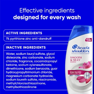 Picture of Head & Shoulders Smooth & Silky Anti-Dandruff Shampoo - 60ml