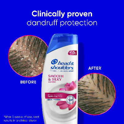 Picture of Head & Shoulders Smooth & Silky Anti-Dandruff Shampoo - 60ml