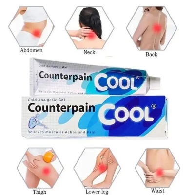 Picture of Counterpain Cool Analgesic GEL Relieves Muscular Aches Pain 30g