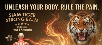 Picture of Siam Tiger Strong Balm - Original Hot Formula for Muscle and Joint Pain Relief