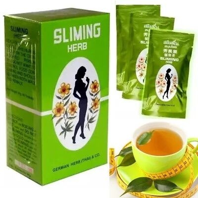 Picture of German Herb (Thai) & Co. Sliming Herb Detox & Weight Management Tea - 50 Tea Bags