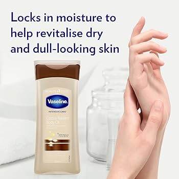 Picture of Vaseline Intensive Care Cocoa Radiant Body Oil with Pure Butter - 200ml