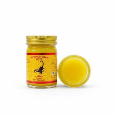Picture of Green Seven Scorpion Hot Formula Strong Massage Balm Siam Spirit Scent 50g