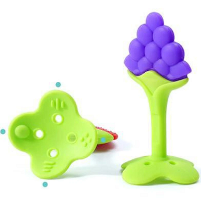 Picture of Apple Bear Liquid Silicone Pacifier 0M+