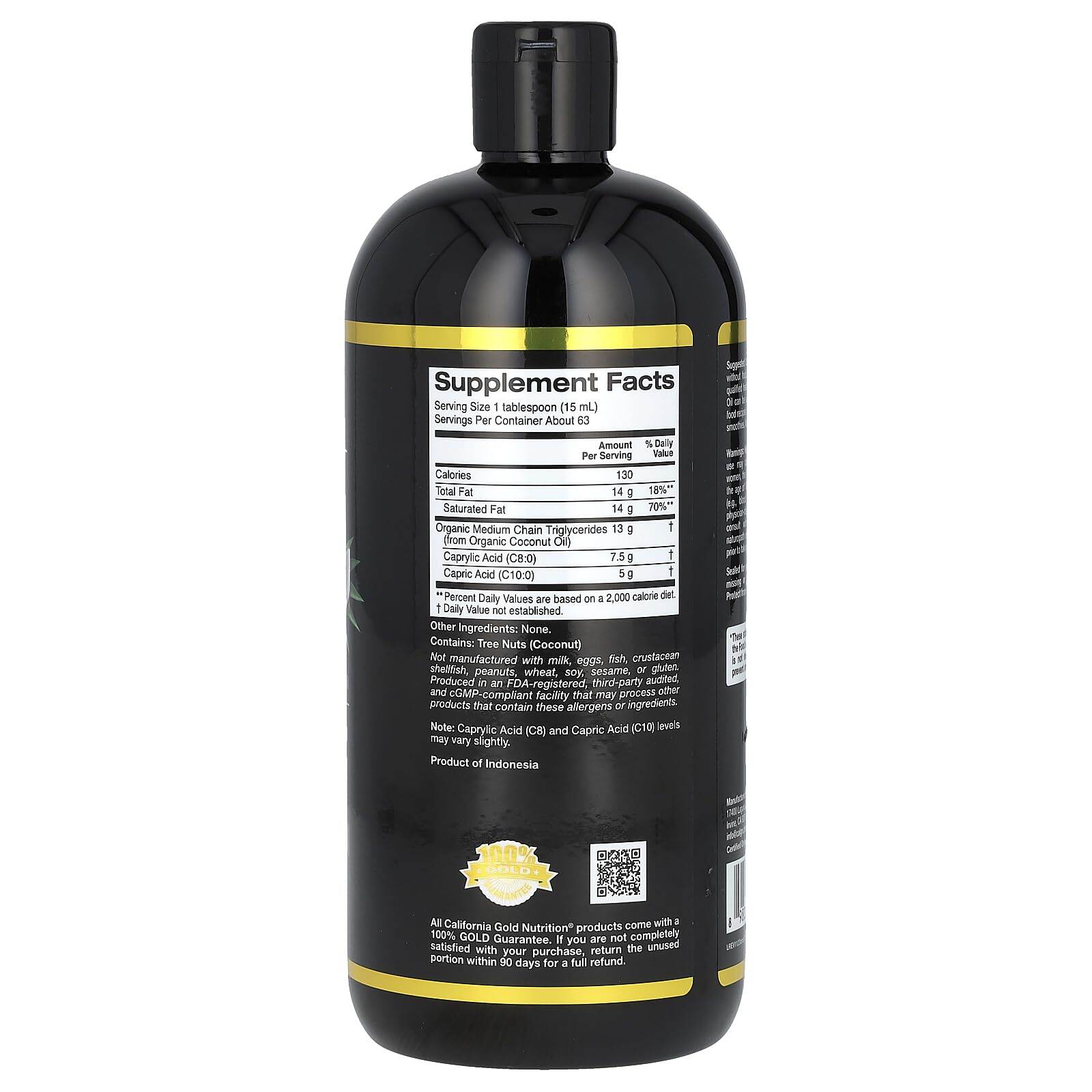 Picture of Ceylon Gold Nutrition Sport Organic MCT Oil 300ml
